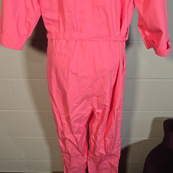 Pink Women's Barbie Jumpsuit - Picture 9 of 11